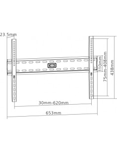 650330 177,8 cm (70") Negro 2