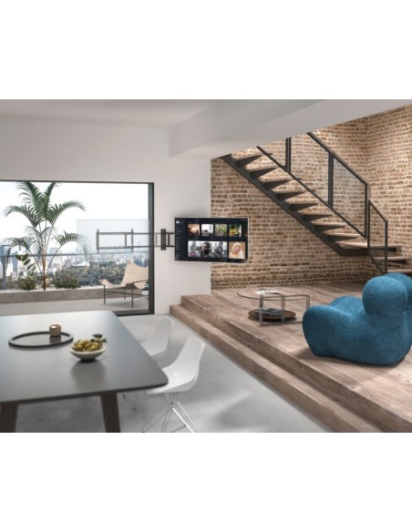 650336 soporte para monitor 190,5 cm (75") Negro