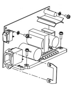 DPR51-2357-00 pieza de repuesto de equipo de impresión