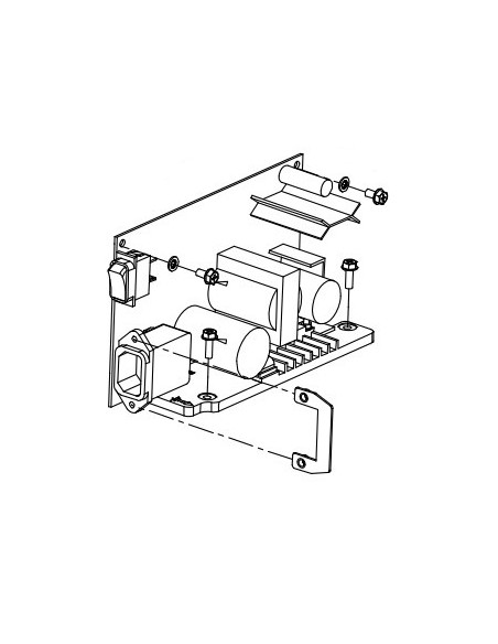 DPR51-2357-00 pieza de repuesto de equipo de impresión