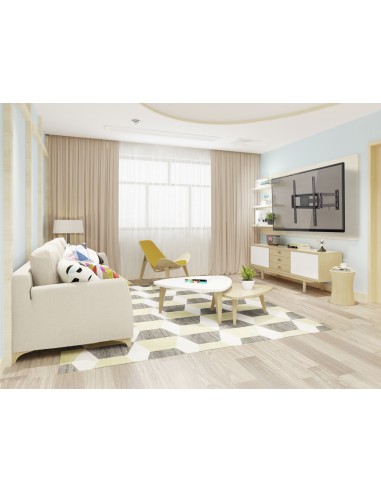 650341 soporte para TV 139,7 cm (55") Negro