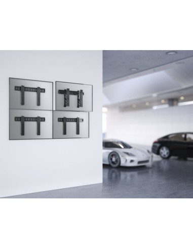 650351 soporte para monitor 177,8 cm (70") Negro