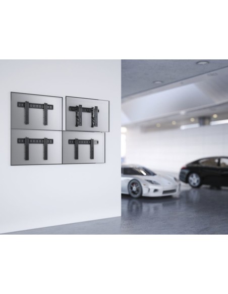 650351 soporte para monitor 177,8 cm (70") Negro