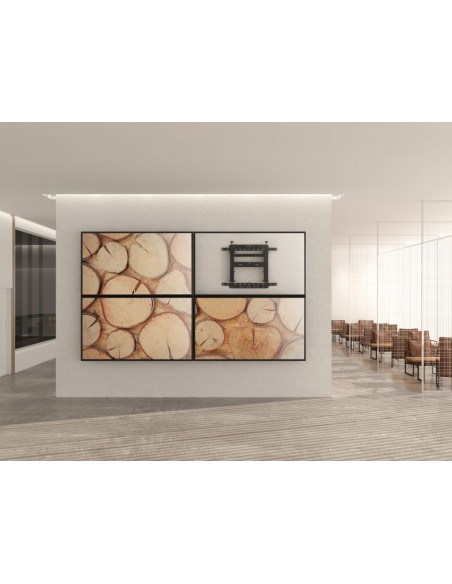 650352 soporte para monitor 177,8 cm (70") Negro