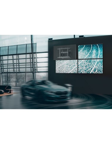 650352 soporte para monitor 177,8 cm (70") Negro