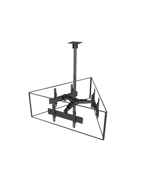 650371 soporte para pantalla de señalización 165,1 cm (65") Negro