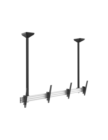 650373 soporte para TV 139,7 cm (55") Negro, Plata