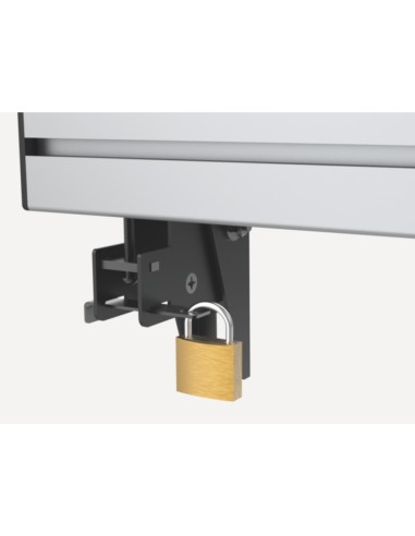 650373 soporte para TV 139,7 cm (55") Negro, Plata