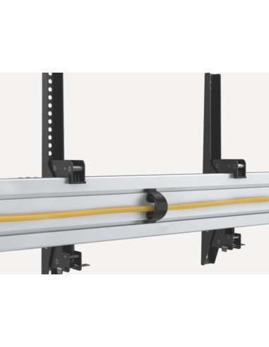 650374 soporte para TV 127 cm (50") Negro, Plata