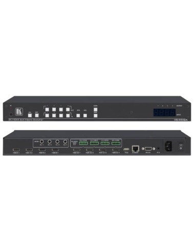 KRAMER 4X4 4K HDR HDMI 2.0 HDCP 2.2 MATRIX SWITCHER WITH AUDIO DE-EMBEDDING (VS-44H2A)  (20-80445030)