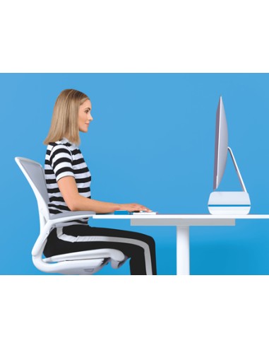 65040036 soporte para monitor 68,6 cm (27") Azul, Blanco