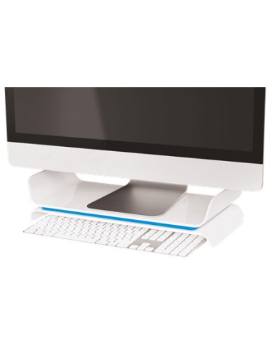 65040036 soporte para monitor 68,6 cm (27") Azul, Blanco