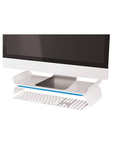 65040036 soporte para monitor 68,6 cm (27") Azul, Blanco