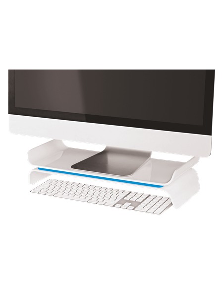 65040036 soporte para monitor 68,6 cm (27") Azul, Blanco