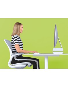 65040054 soporte para monitor 68,6 cm (27") Verde, Blanco 2