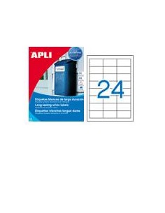 01226 etiqueta de impresora Blanco