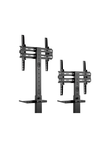 650607 mueble y soporte para dispositivo multimedia Negro Panel plano Carro multimedia