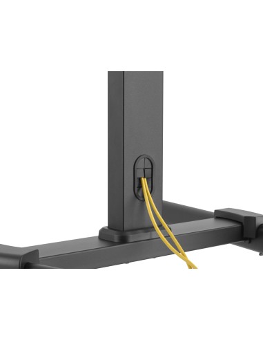 650607 mueble y soporte para dispositivo multimedia Negro Panel plano Carro multimedia