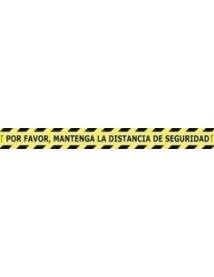 VINILO SUELO 100x10 DISTANCIA SEGURIDAD