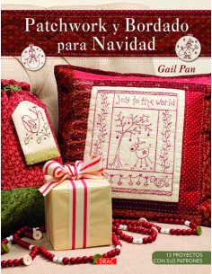 Patchwork y bordados para navidad