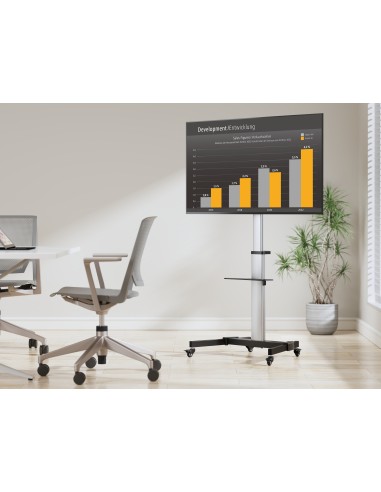 650630 soporte para TV 2,18 m (86") Plata