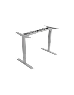 650803 estructura regulable para escritorio Eléctrico 2 pata(s) Gris