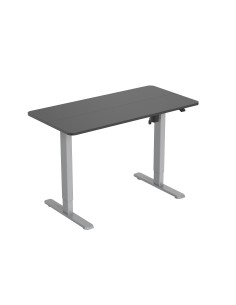 650811 escritorio para ordenador Negro, Gris