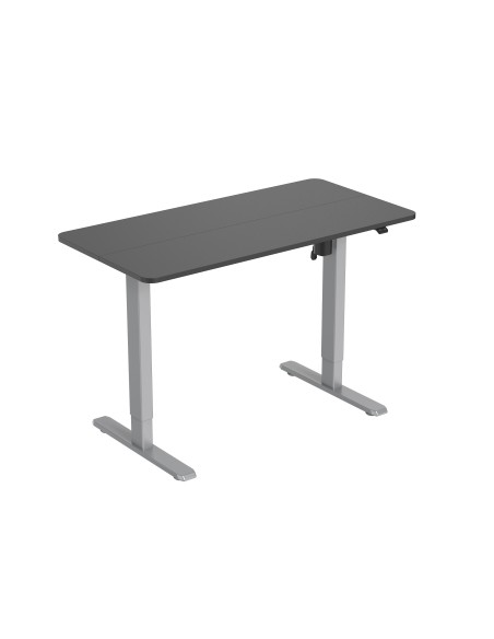 650811 escritorio para ordenador Negro, Gris