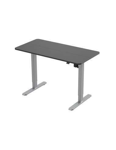 650811 escritorio para ordenador Negro, Gris