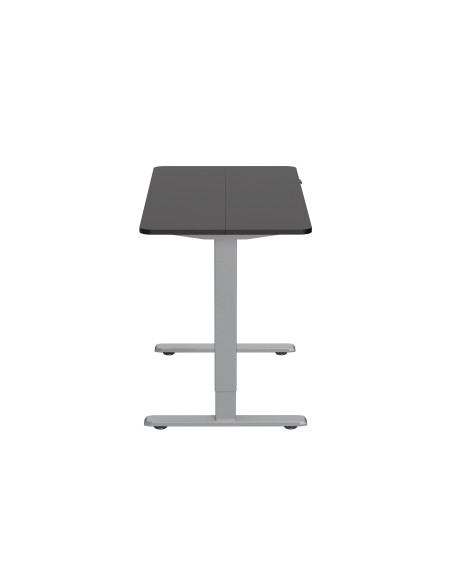 650811 escritorio para ordenador Negro, Gris