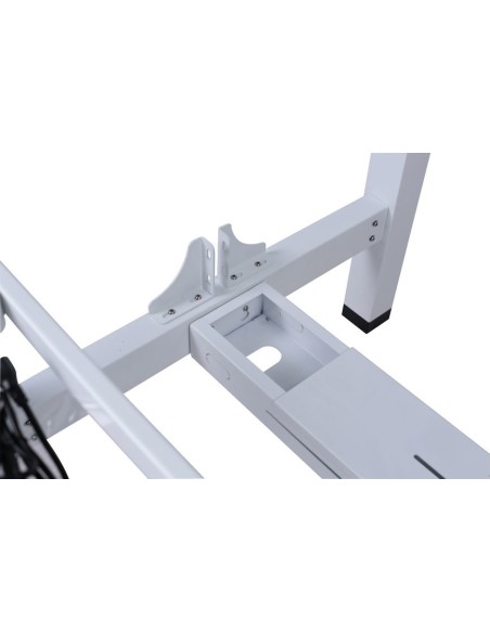 650830 estructura regulable para escritorio Eléctrico 4 pata(s) Gris