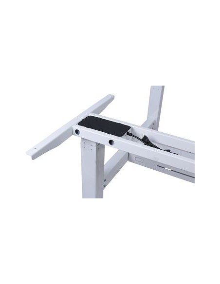 650830 estructura regulable para escritorio Eléctrico 4 pata(s) Gris