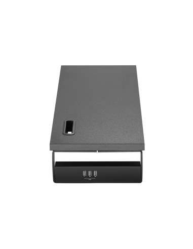 650881 soporte para monitor Independiente Negro