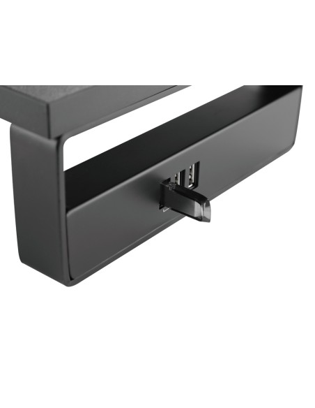 650881 soporte para monitor Independiente Negro