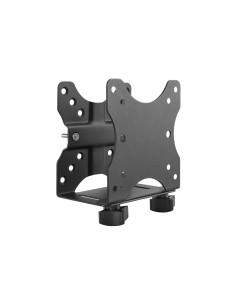 650890 soporte de CPU Soporte para instalación de CPU bajo mesa Negro