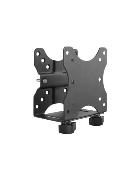 650890 soporte de CPU Soporte para instalación de CPU bajo mesa Negro