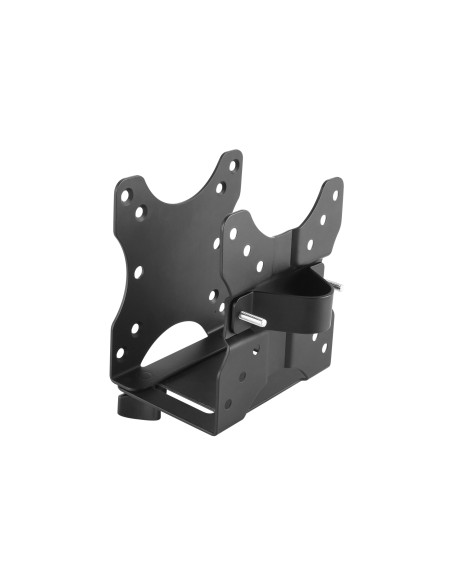 650890 soporte de CPU Soporte para instalación de CPU bajo mesa Negro