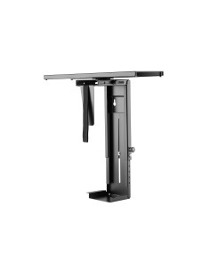 650892 soporte de CPU Soporte para instalación de CPU bajo mesa Negro 2