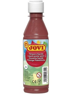 BOTE TEMPERA LIQUIDA JOVI 250ML MARRON