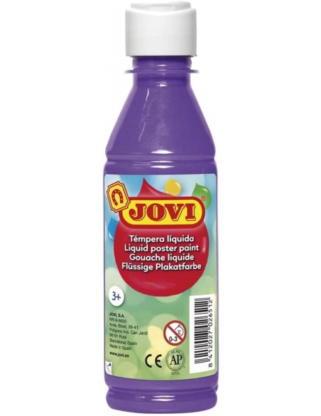 Bote tempera liquida jovi violeta 250ml
