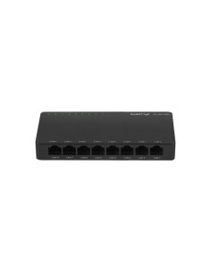DSP2-1008-12V switch No administrado Gigabit Ethernet (10/100/1000) Negro