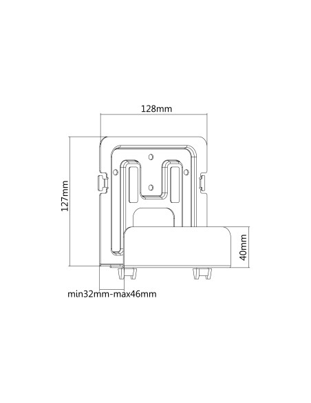 650896 accesorio para soporte de televisor