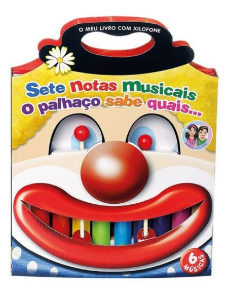 SETE NOTAS MUSICAIS O MEU PRIMEIRO LIVRO COM XILOFONE