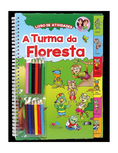 A TURMA DA FLORESTA LIVRO DE ACTIVIDADES