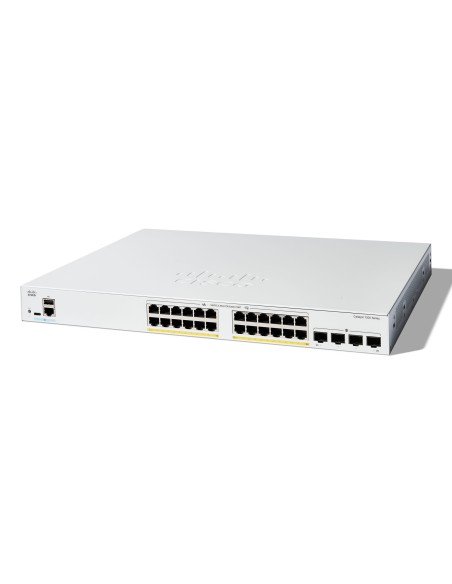 C1200-24FP-4G switch Gestionado L2/L3 Gigabit Ethernet (10/100/1000) Blanco