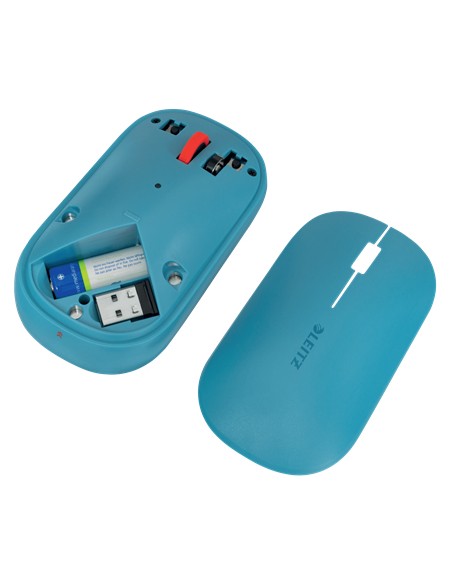 Cosy ratón Ambidextro RF Wireless + Bluetooth 4000 DPI