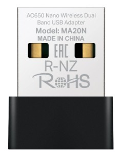 MA20N adaptador y tarjeta de red WLAN 650 Mbit/s