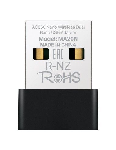 MA20N adaptador y tarjeta de red WLAN 650 Mbit/s