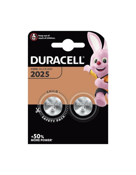 BLISTER 2 PILAS DURACELL BOTON CR2025 3V