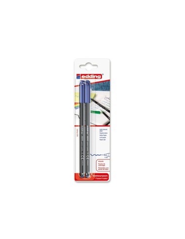 Blister 2 rotuladores 1200 negros